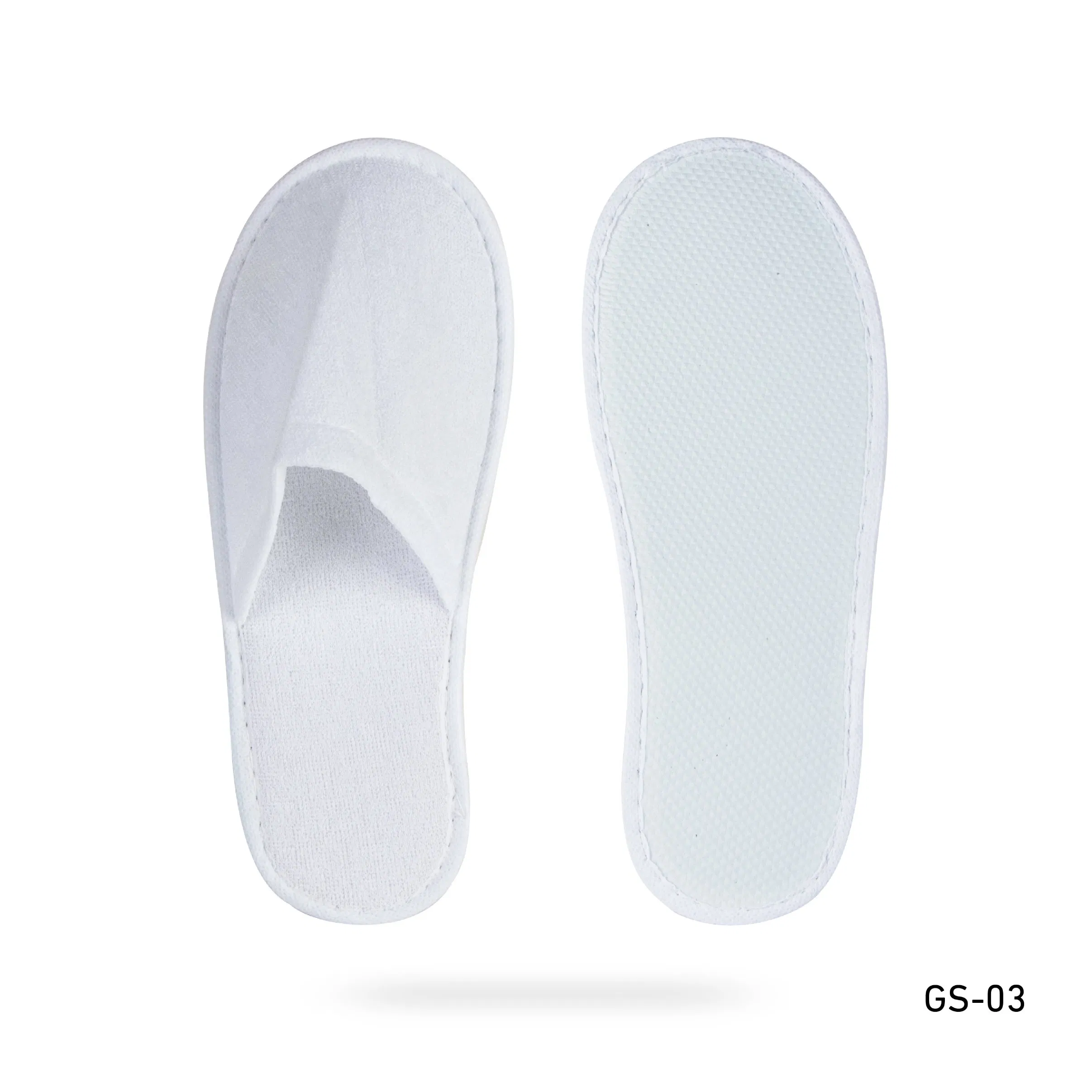 White Hotel Disposable SPA Slippers for SPA & Guests