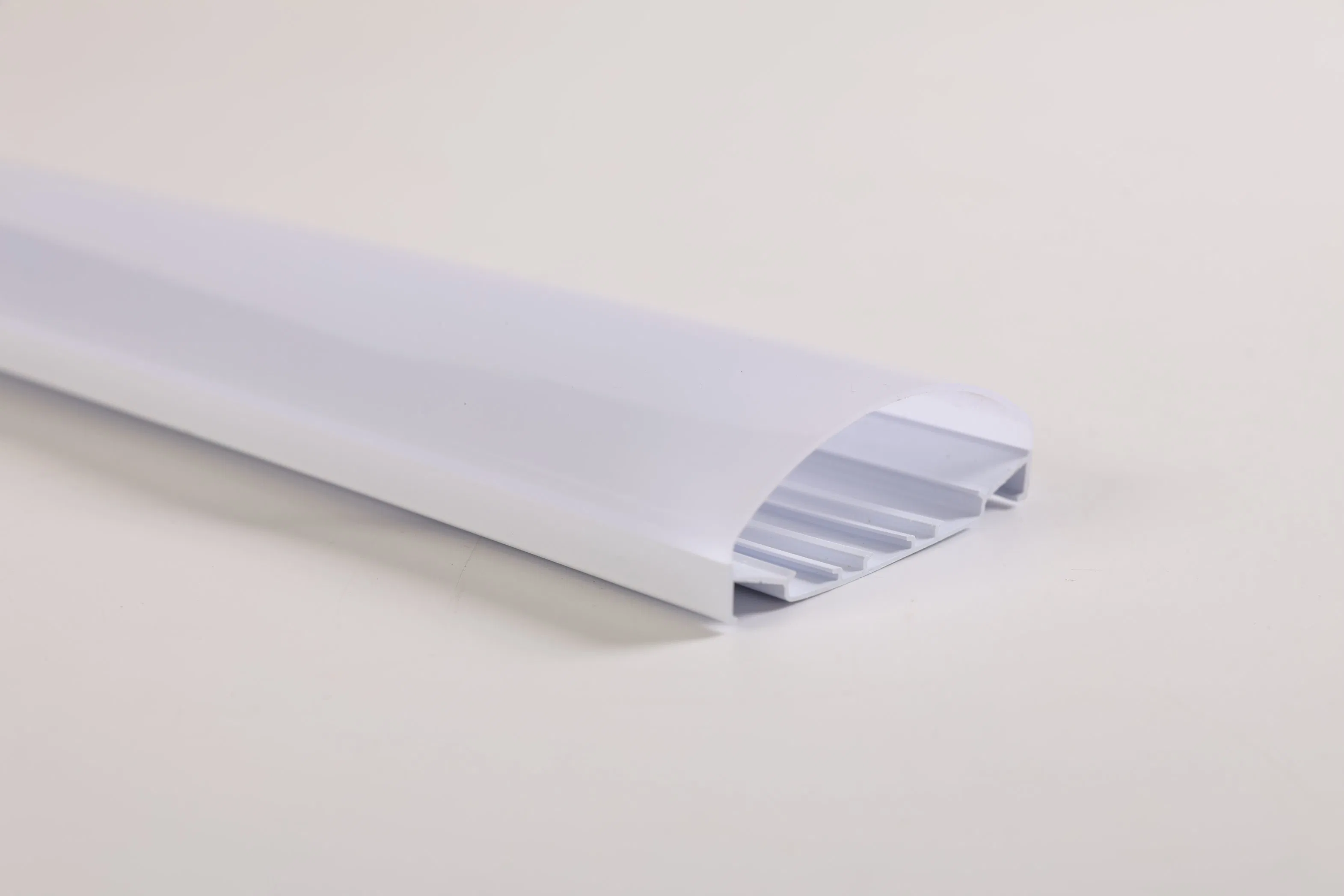 High Light Transmission LED Diffuser Co-Extrusion Profile for Plastic PC Lighting Applications
