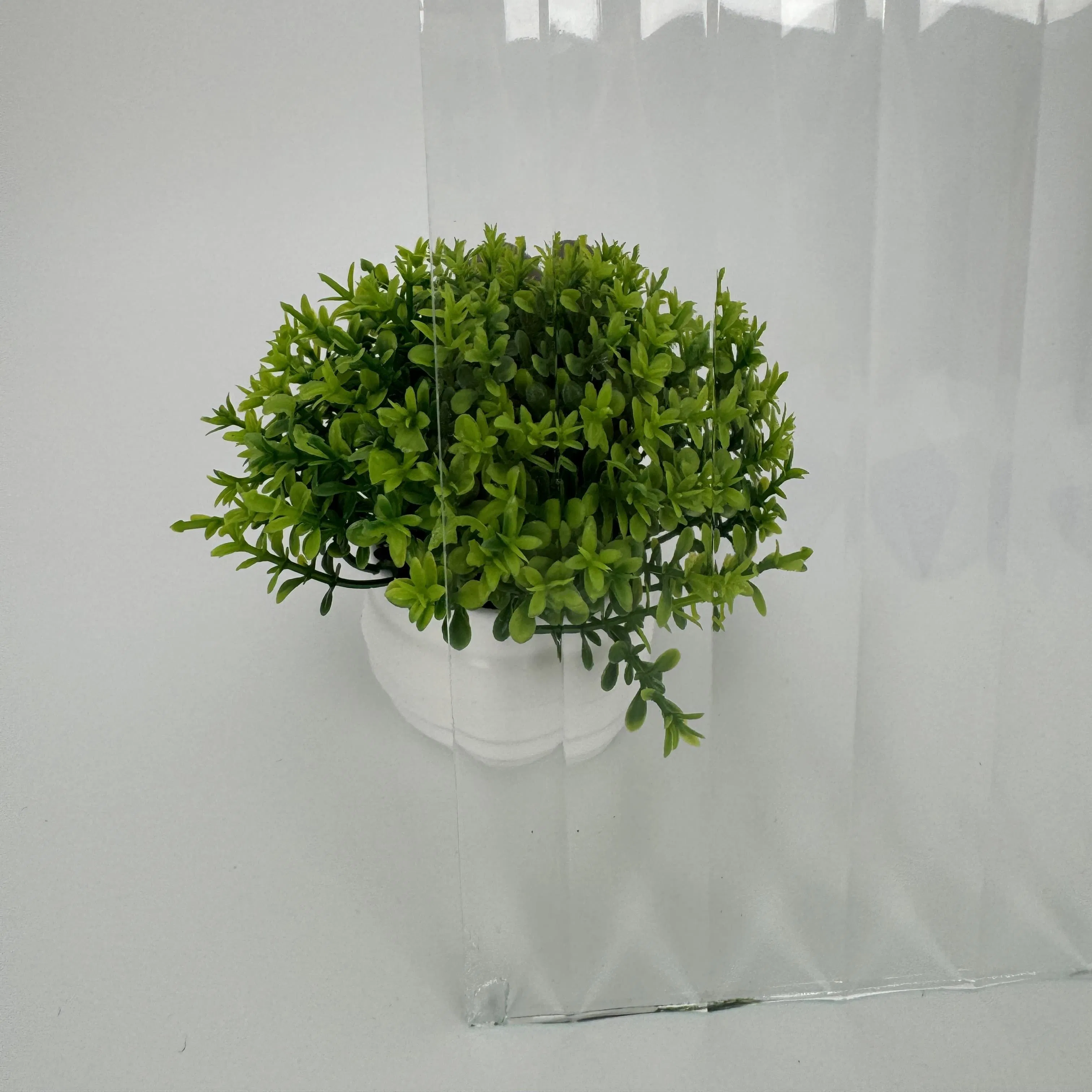 Decorative 8mm 10mm 12mm Fluted Low Iron Clear Pattern Glass