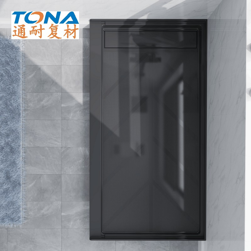 SMC FRP Shower Tray Suitable for Wet Room and Walk in Shower