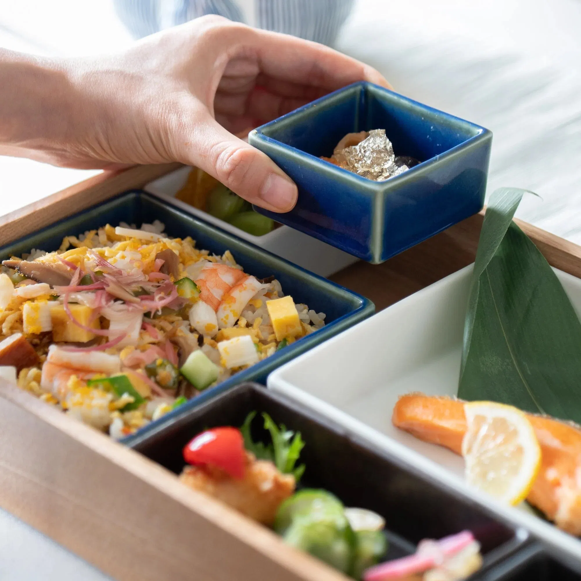 Modern Shokado Bento Box Set Shokado Square Bento Box Japanese Kobachi Small Bowls Bento Lunch Box