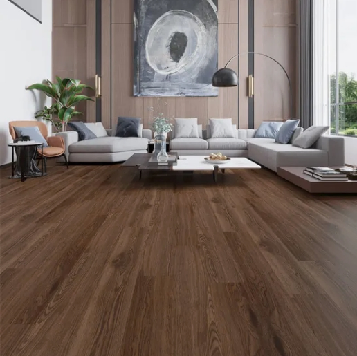 Прямослойная антискользящая ПВХ-плитка 8мм под дерево