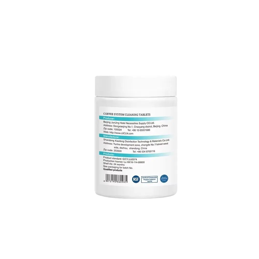 Manufacturer Coffee Machine Cleaning Tablets 2g 100PCS Espresso Machines Coffee Remover Cleaner