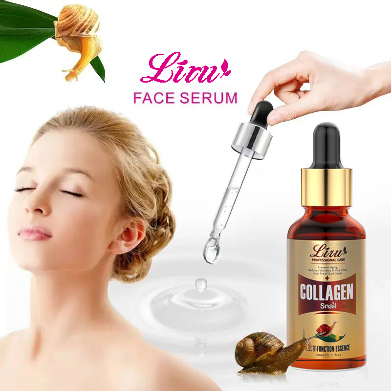 Liru Youthful Renewal Firming Collagen Snail Essence Repair Face Serum