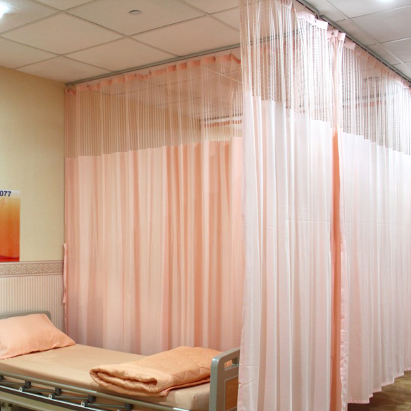 Medical Curtain Track System Cubicle Curtain Rods Hospital Style Curtain Rods Aluminum Hospital Curtain Track