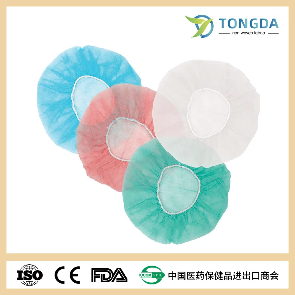Doctor Elastic Bouffant Nonwoven Disposable Head Caps