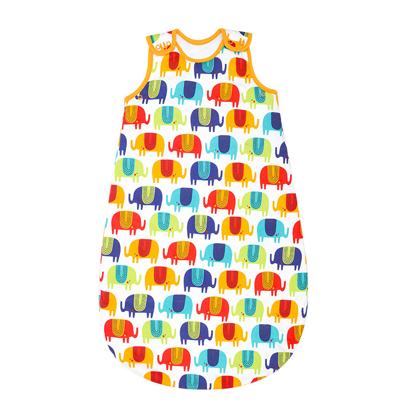 100% Cotton Baby Sleep Sack 0-6 Months 2 Way Zipper Baby Wearable Blankets