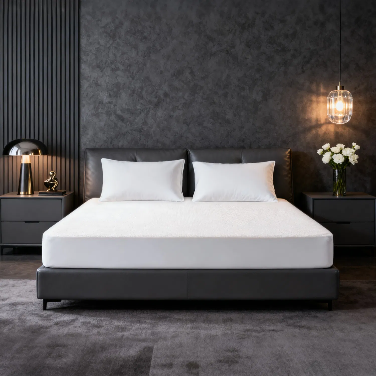 High Quality TPU Laminated Waterproof Mattress Protector for Home Use