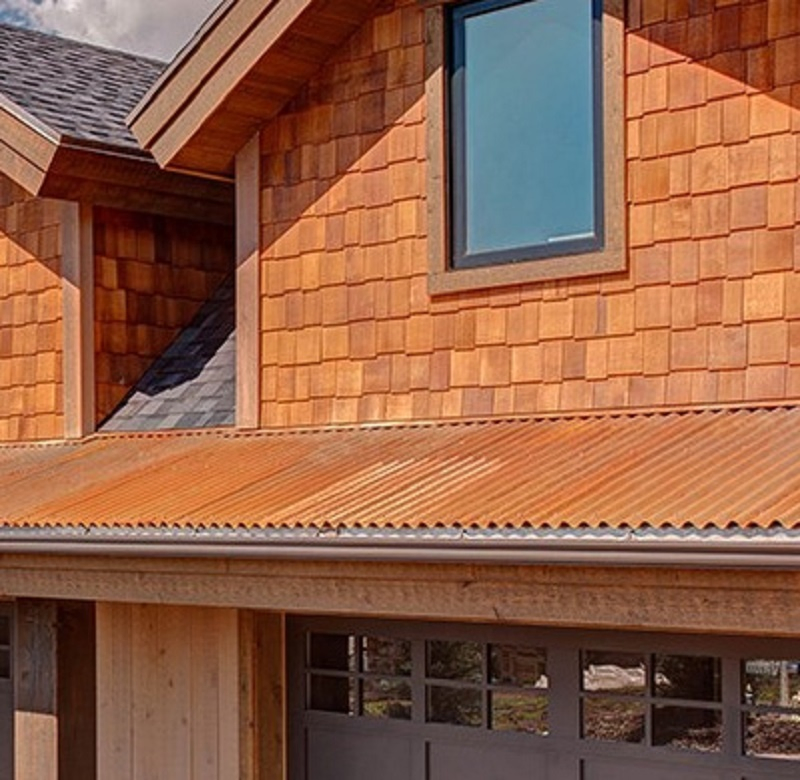Rustic Corrugated Metal Siding Sheets Corten Steel Wall Panels
