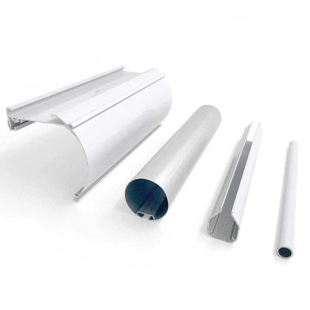 Mill Finished, Anodized, Powder Coating Roller Shade Zebra Blind for Modern Interior Design