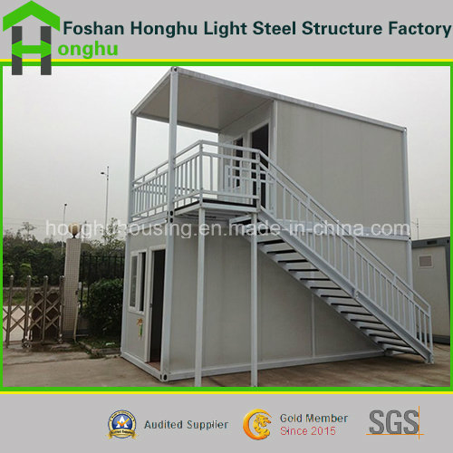 2 Storey Prefabricated House Steel Office Building Container House for Sale