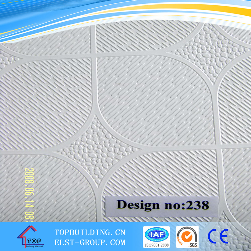 PVC Film for Plasterboard Ceiling 1230mm*500m 251p-1 PVC Film
