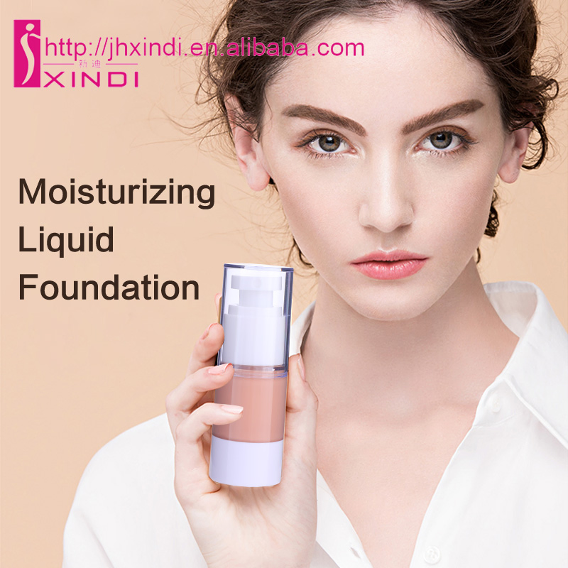 Private Label Long Lasting Moisturizing Press Pump Foundation