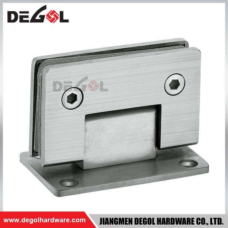 Factory Square Steel Adjustable Shower Door Hardware Hinges