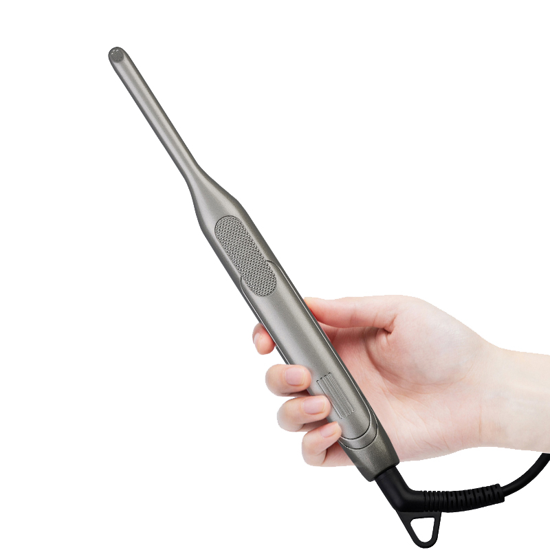Mini Hair Straightener & Curler Brush Professional Flat Iron Hair Styler Hot Tool Ceramic Digital LED for All Hair Types