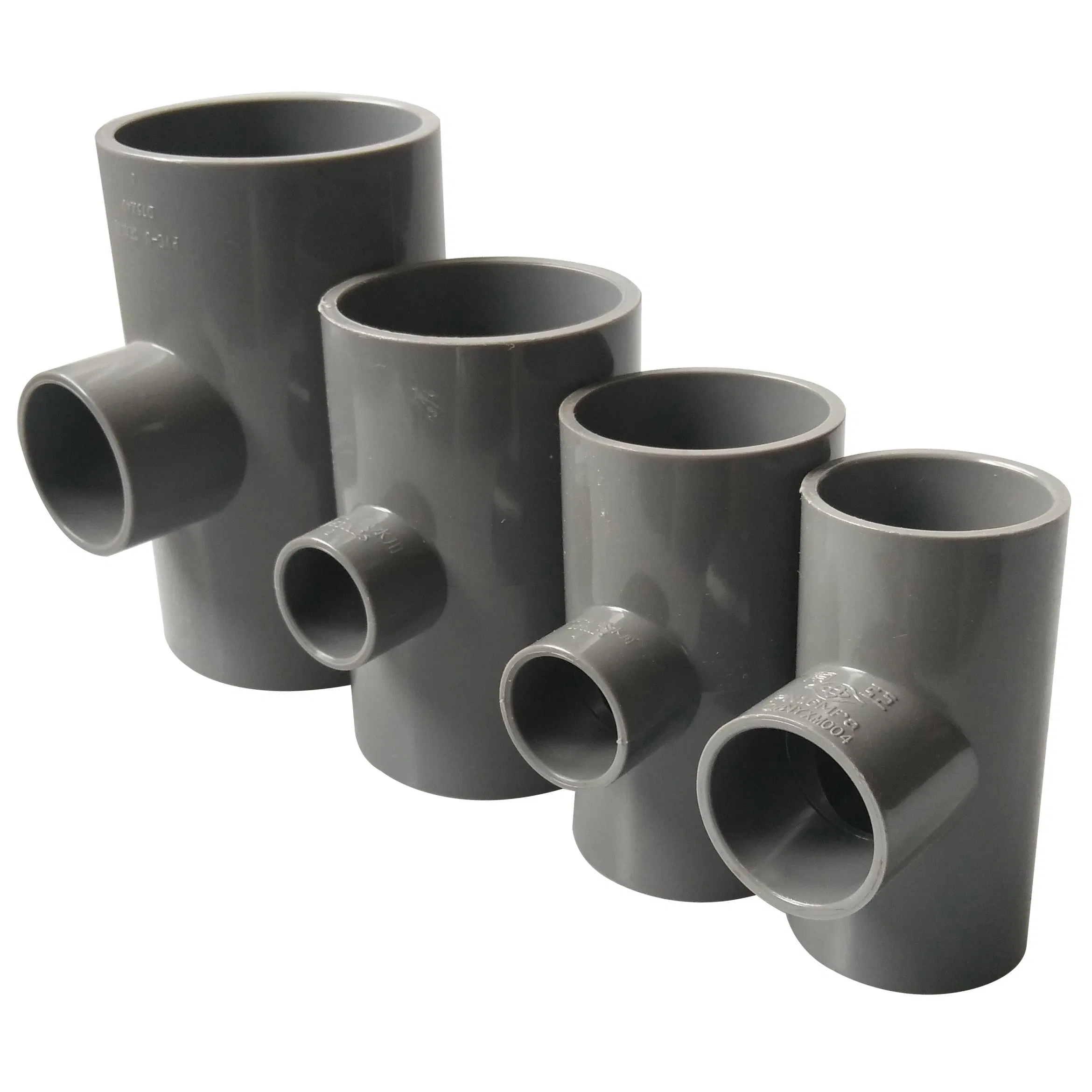 PVC Reducing Tee Factory Direct, Customizable, High-Quality, Leak-Proof & Durable for Industrial Applications