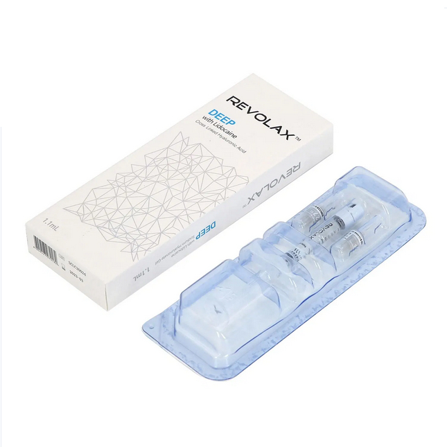 Best Revolax Deep Fine or Sub-Q Cross Linked Hyaluronic Acid Ha Dermal Filler for Nose Lip Body
