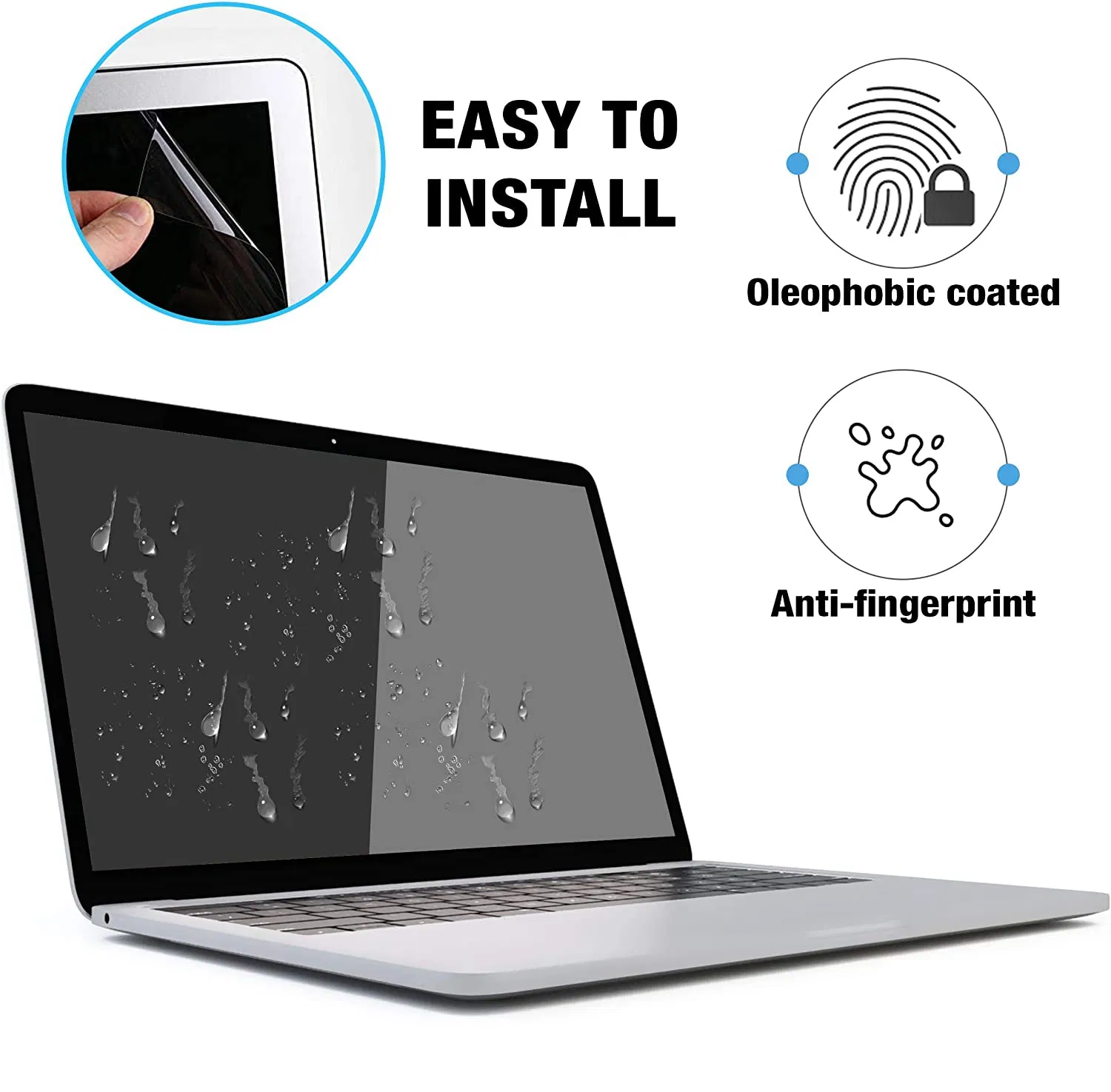 Outdoors Computer Privacy Protect Pet Anti Spy Laptop Privacy Film for All Sizes