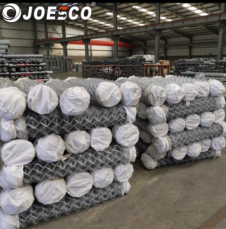 Factory Cyclone Wire Mesh PVC Hot Dipped Galvanized Chain Link Fence