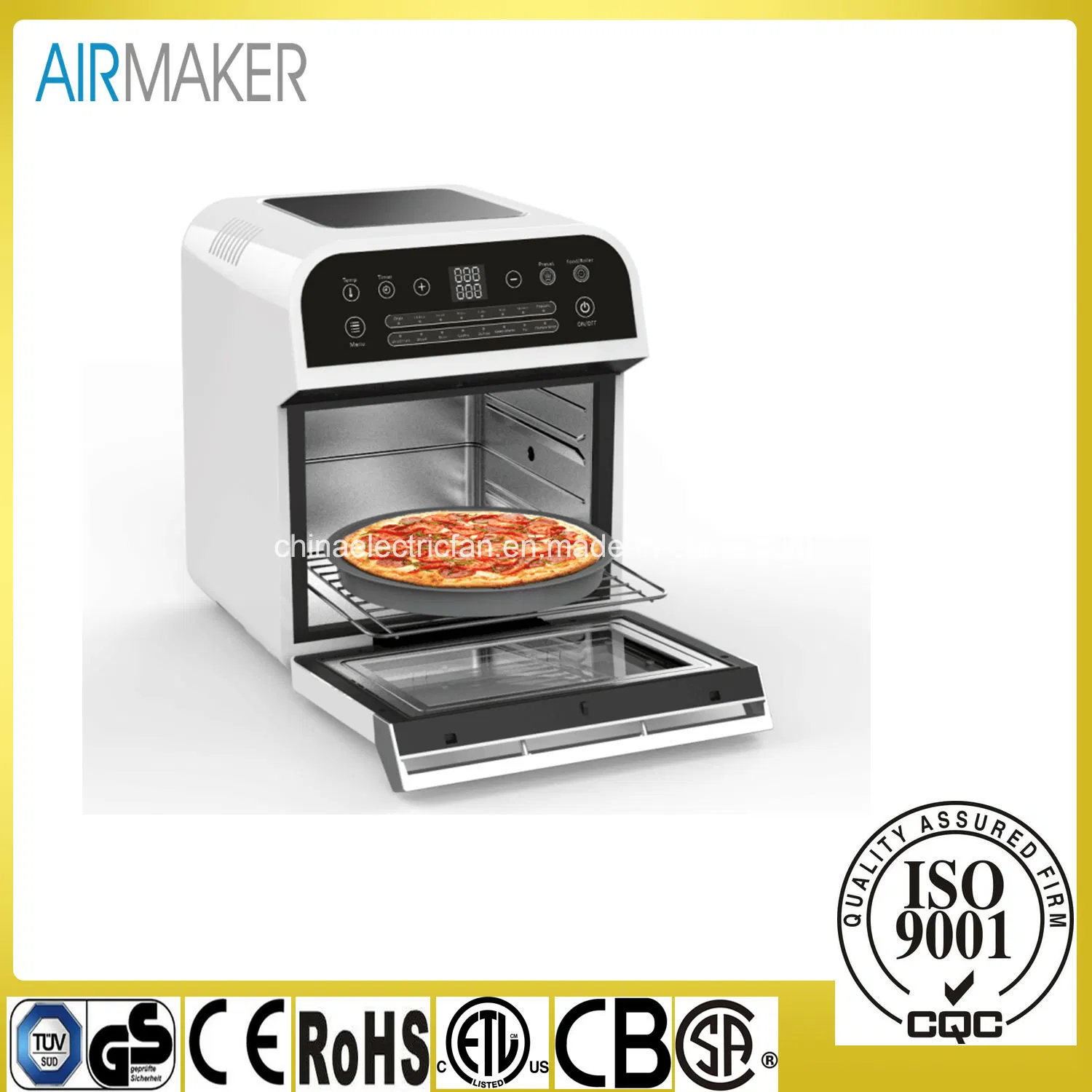 Temperature Control Deep Fryer Electric Commercial Fryer with Basket Air Deep Fryer