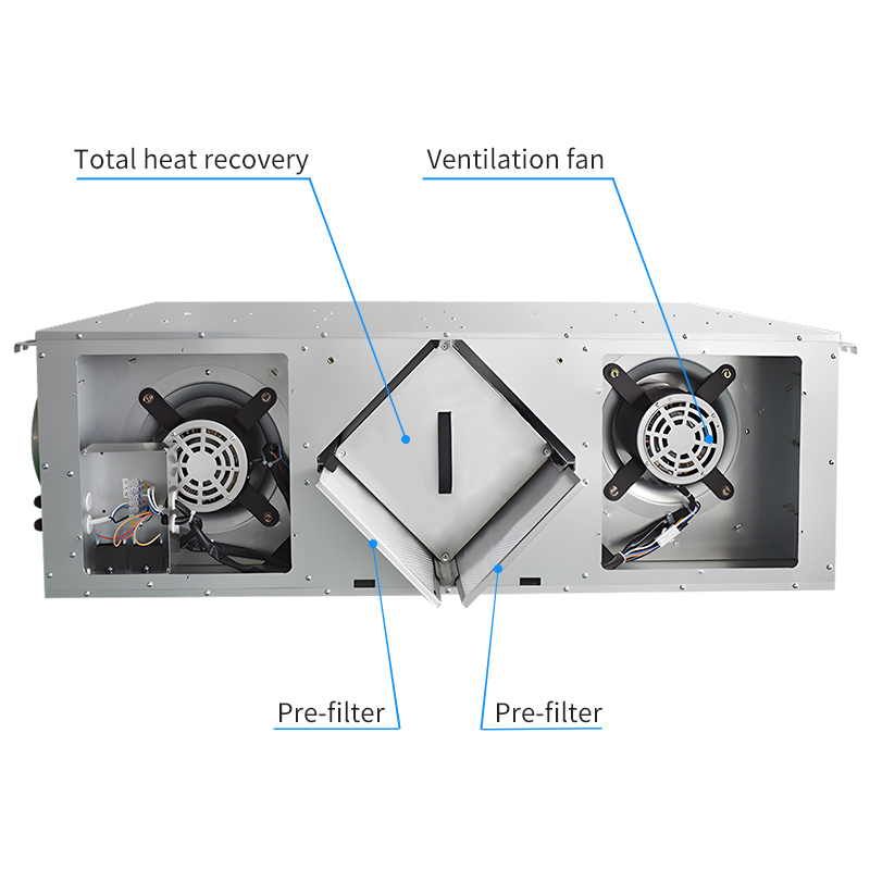 Ventilation Unit for Laboratories with Clean Room Grade Air Filtration