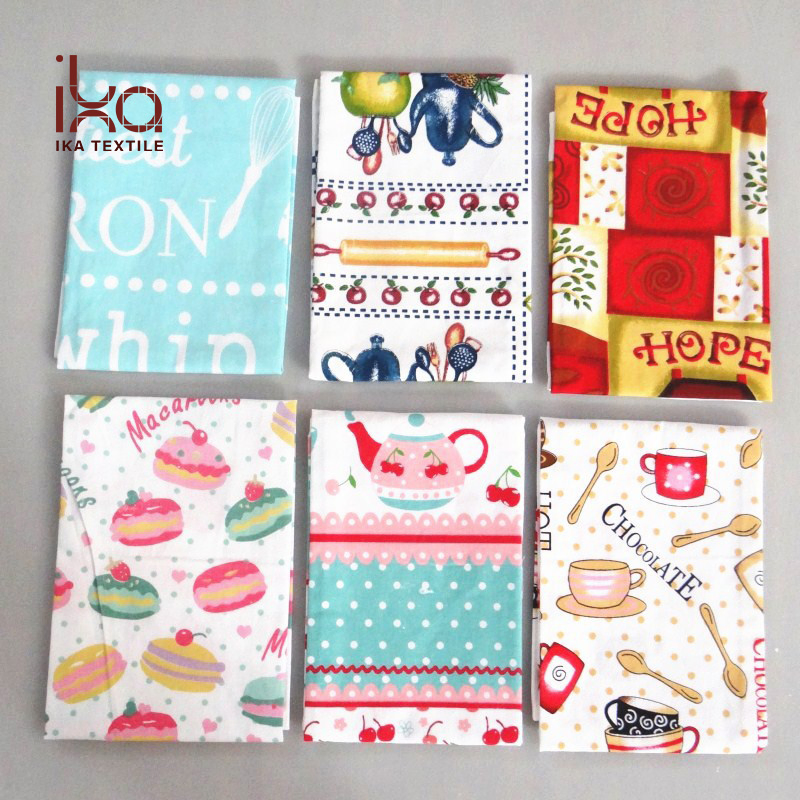 100% Cotton Inspirational Custom Digital Print Table Napkins for Decoration Food Printed Decorated Cloth Napkins