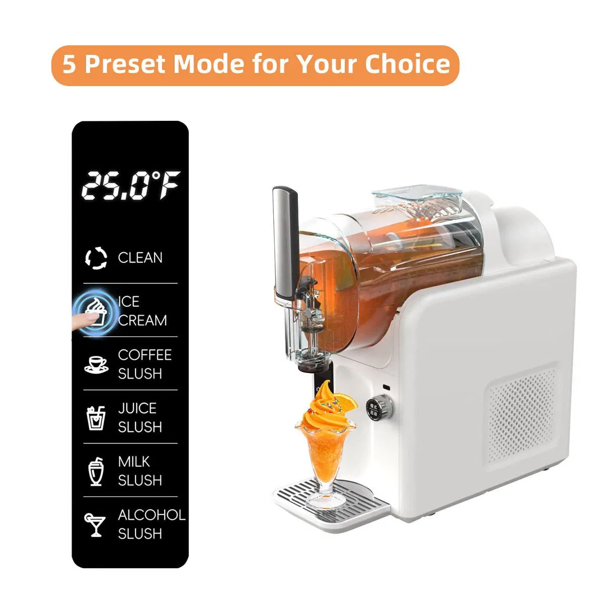 Automatic Home 2 in 1 Slushy Maker Slushie Machine