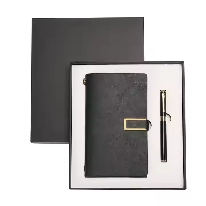 High Quality Promotional Gift Notebook Set for Women and Men