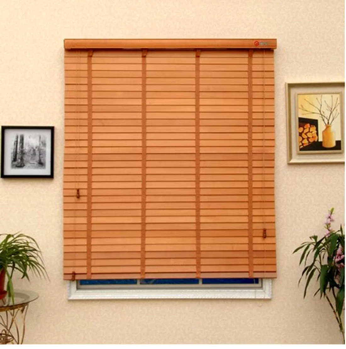 Solid Basswood Wooden Venetian Window Blinds Designed Latest Style Shutters