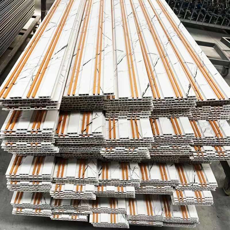 Interior Decoration WPC Fluted Wall Panel Wood Alternative Wall Panel Decorative Indoor WPC Wall Panel