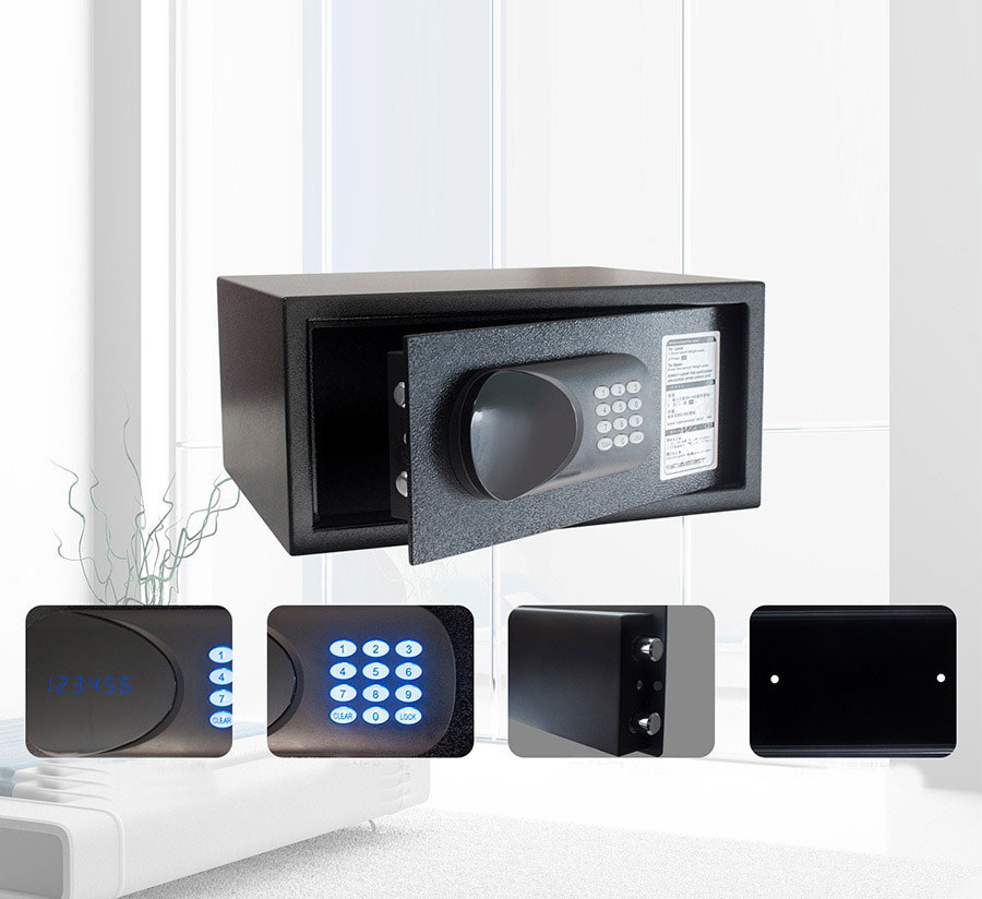 Home Appliance Safety Fingerprint Lock Laptop Electronic Lock Hotel Safe Box