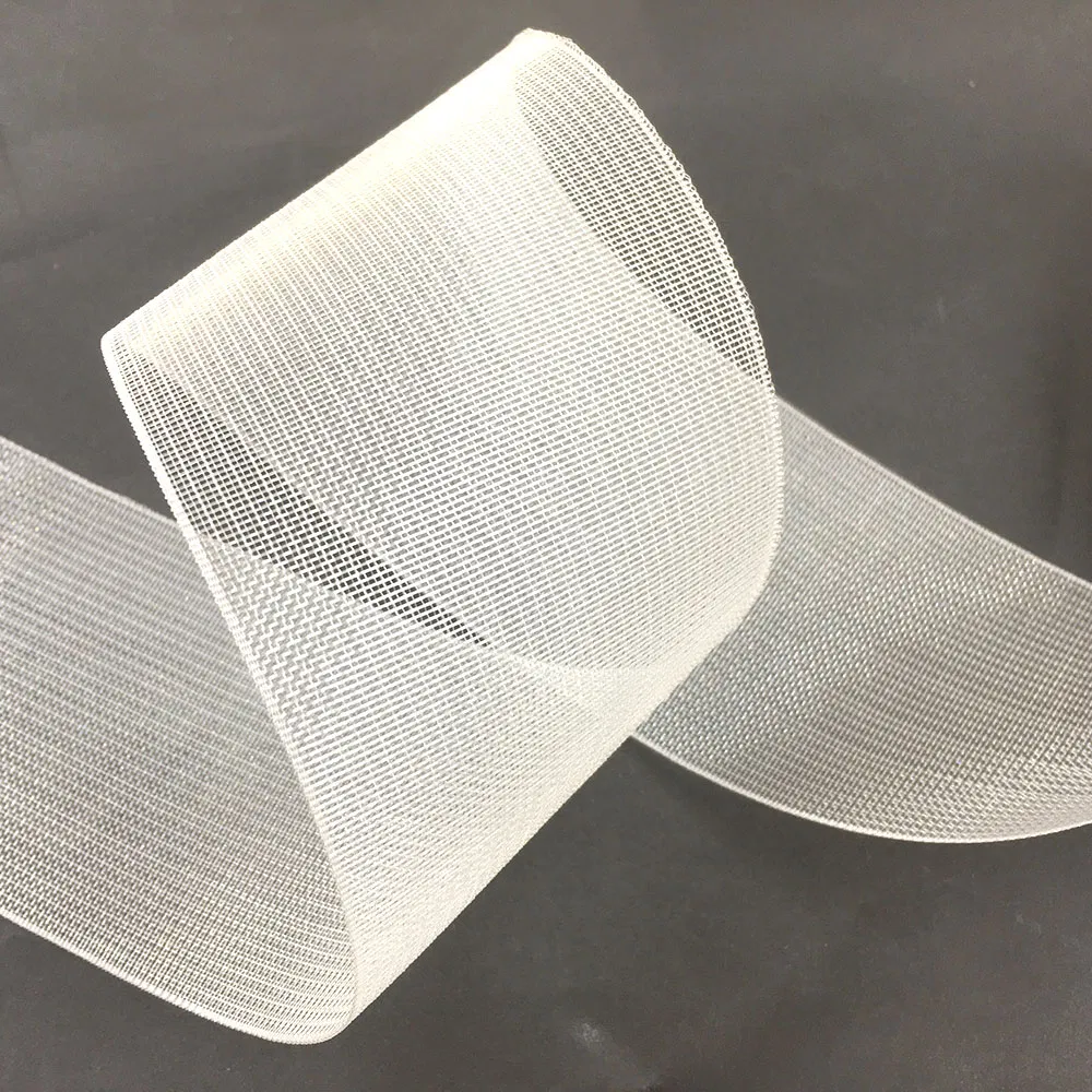 Custom Non- Woven Curtain Tape Transparent Curtain Tape