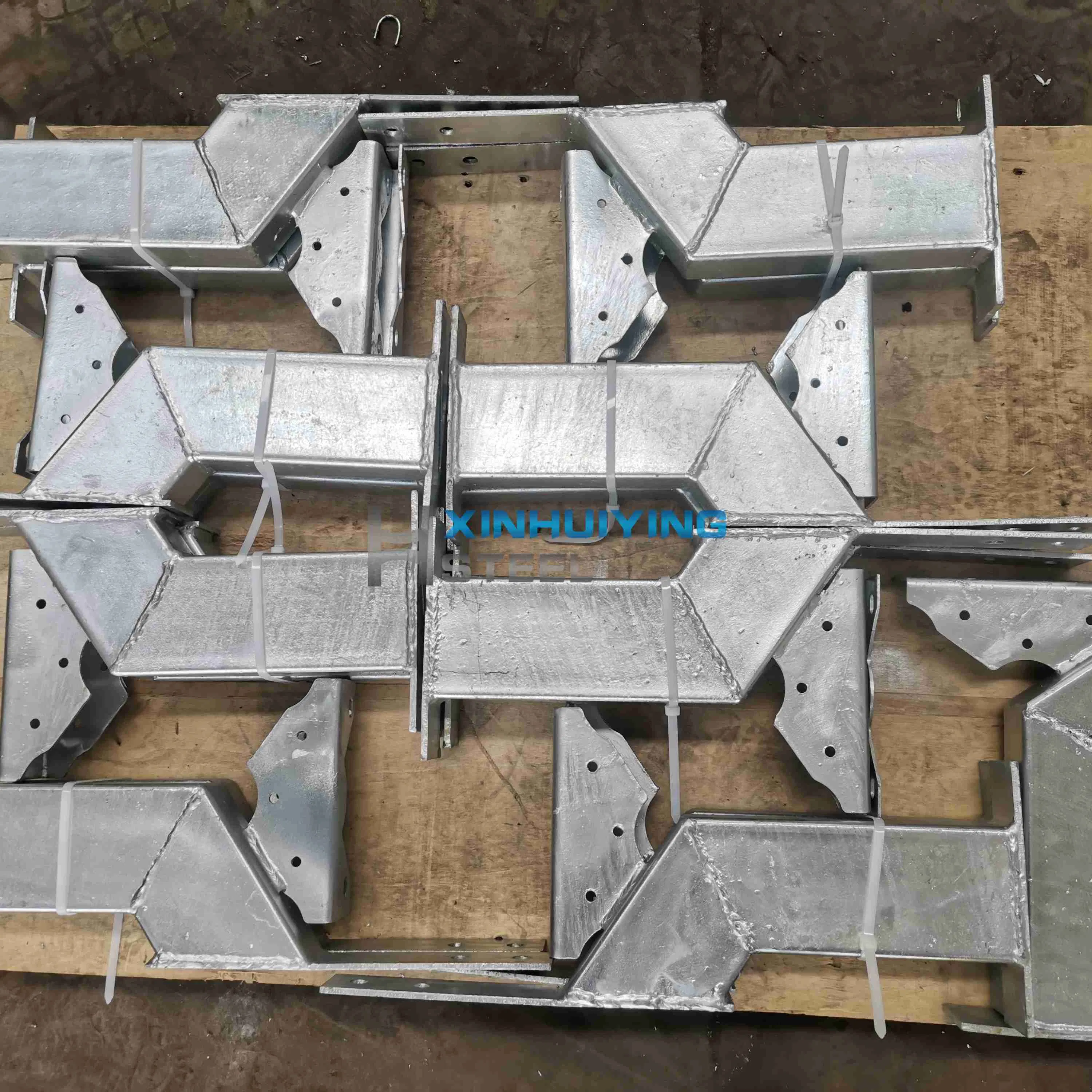 Precision Laser Cutting Hot DIP Galvanized Weld Steel Stair Stringer