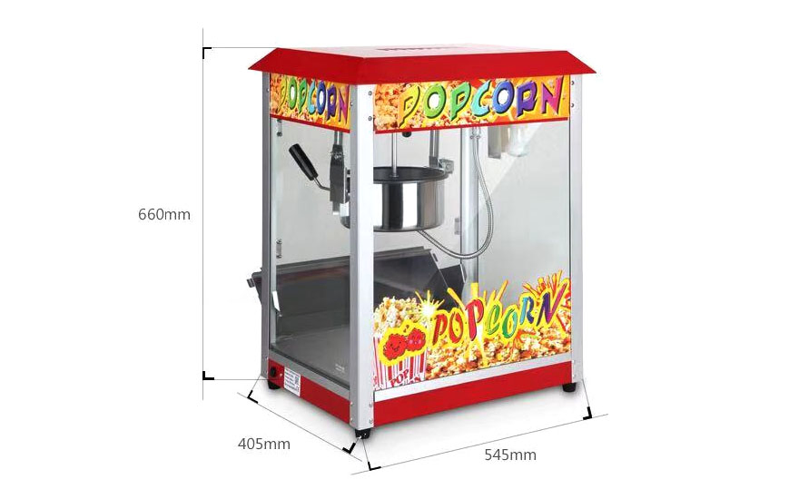 Strong Structure 8oz Cinema Electric Automatic Commercial Popcorn Maker Machine