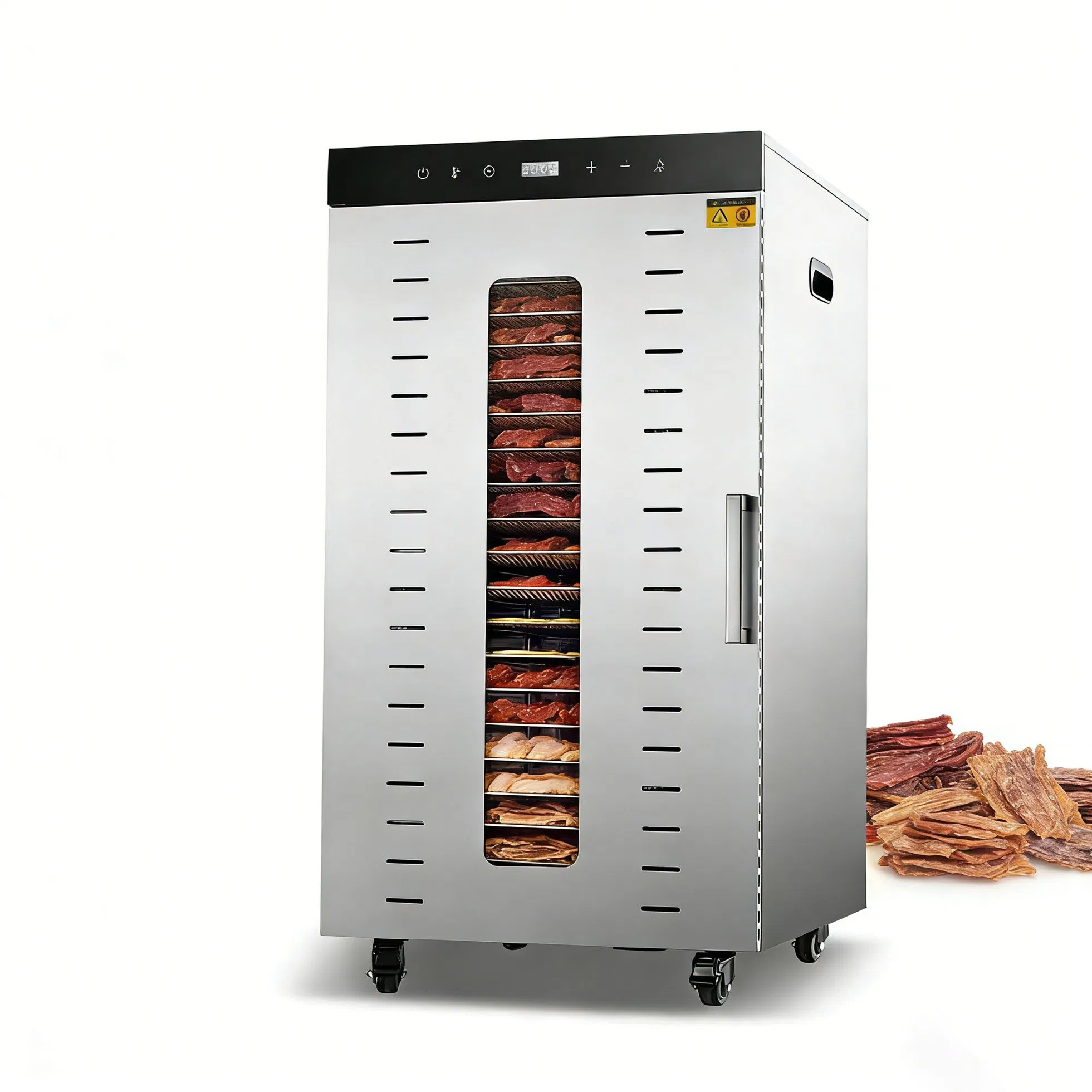 Commercial 20 Tray Stainless Steel Food Dryer Meat Jerky Biltong Maker Fruit Dehydrator