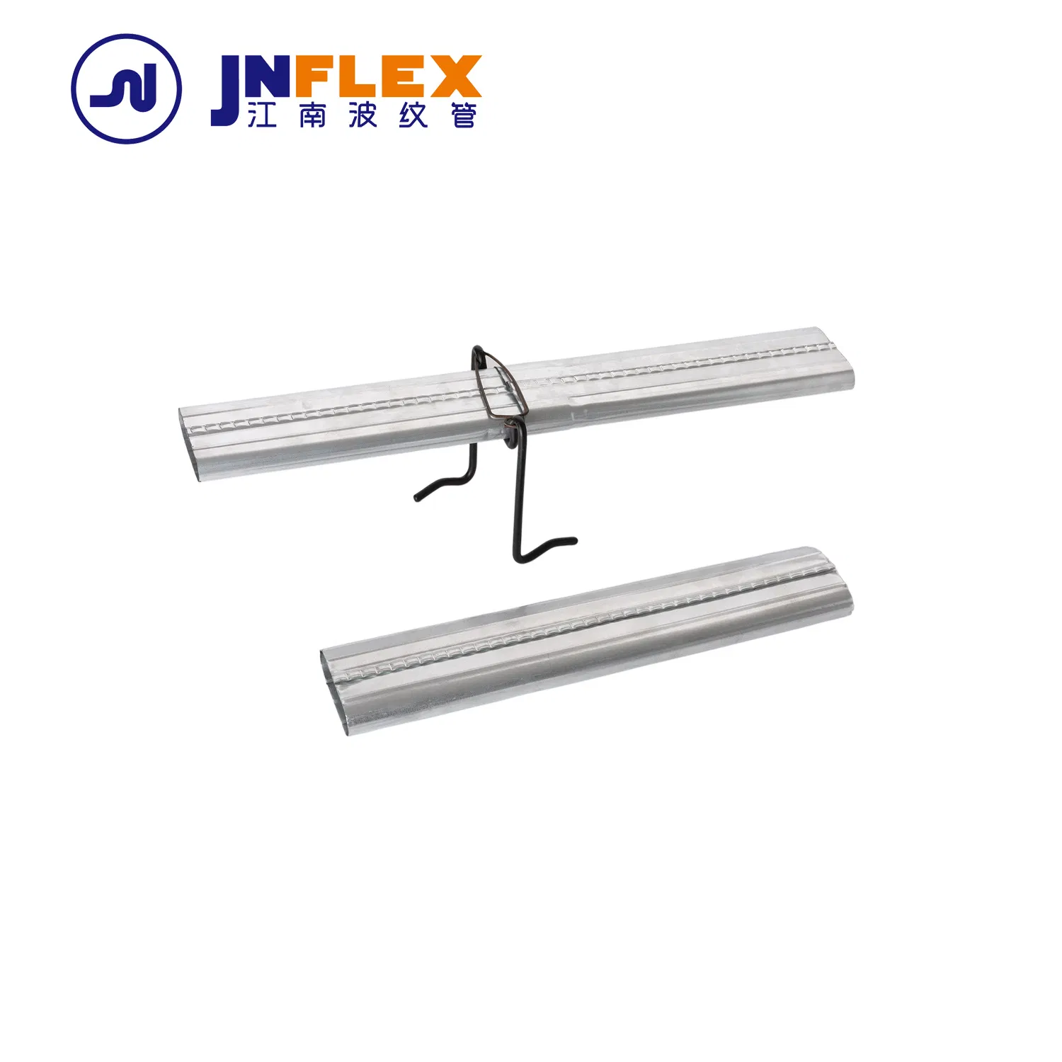 Common Size 70*20 90*20 Large Stiffness Flat Oval Ducting Galvanized Steel Flat Duct for Prestressed Concrete Solutions