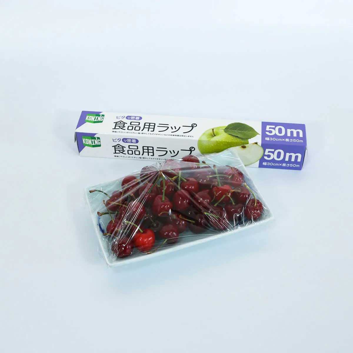 Custom Logo Printed Eco-Friendly Cling Film Compostable Cling Wrap 100% Biodegradable Cling Film