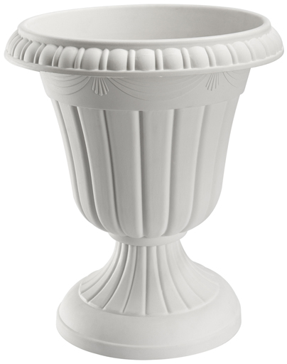 Пластиковый цветочный горшок-урна (4 размера)