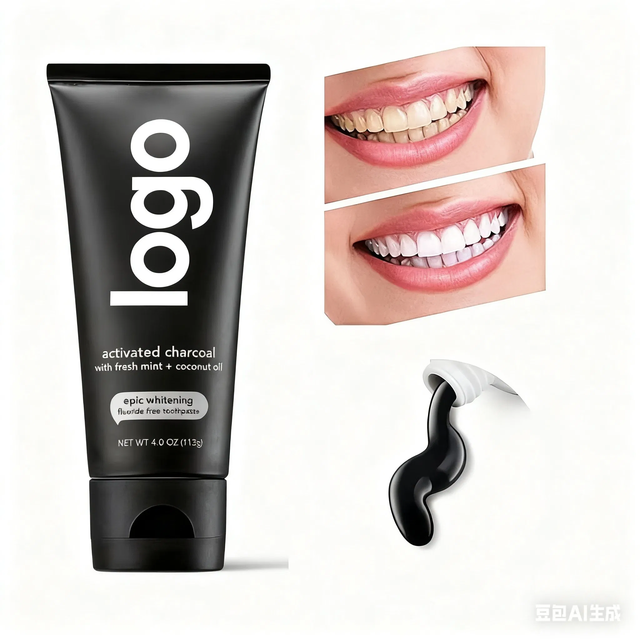 Factory Price Oral Care OEM Private Label Mint Whitening Toothpaste