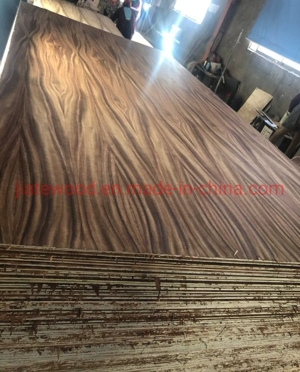 Red Oak, Parota, Black Walnut, Tzalam Triplay, Plywood, 1220*2440*18mm for Mexcio Market