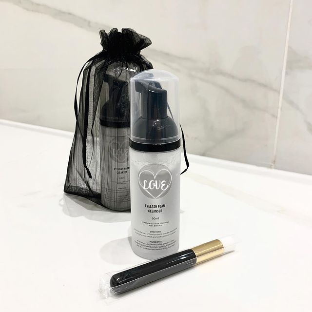 Custom Logo Lash Foam Oil Free Deep Remove Vegan Eyelash Extension Kit Lash Brush Cleanser Eyelash Shampoo