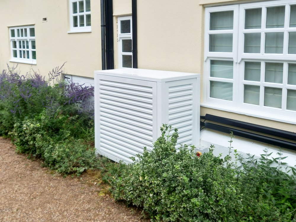 Waterproof Outdoor Decoration House Aluminum Air Conditioner AC Cover Aluminum Dust Cover