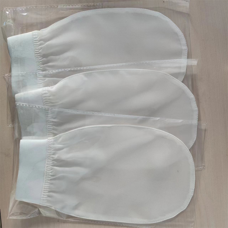 Wholesale 100% Real Turkish Silk Exfoliating Bath Glove Mitt for Body SPA