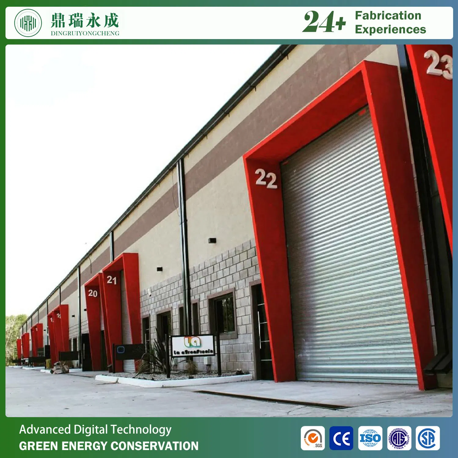 Customized Long Span Light Steel Frame Structure Warehouse