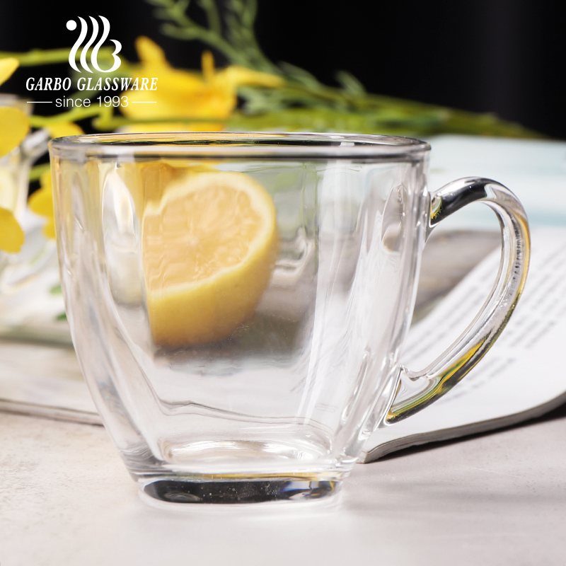 Wholesale Popular Glass Teapot with Tea Mugs Borosilicate Glass Tea Pot Set