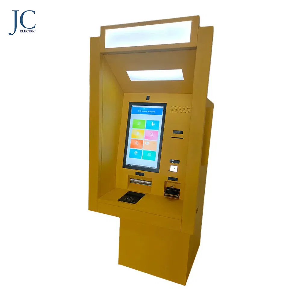 Advanced Self-Service ATM Machine with Touch Screen and Multi-Language Support