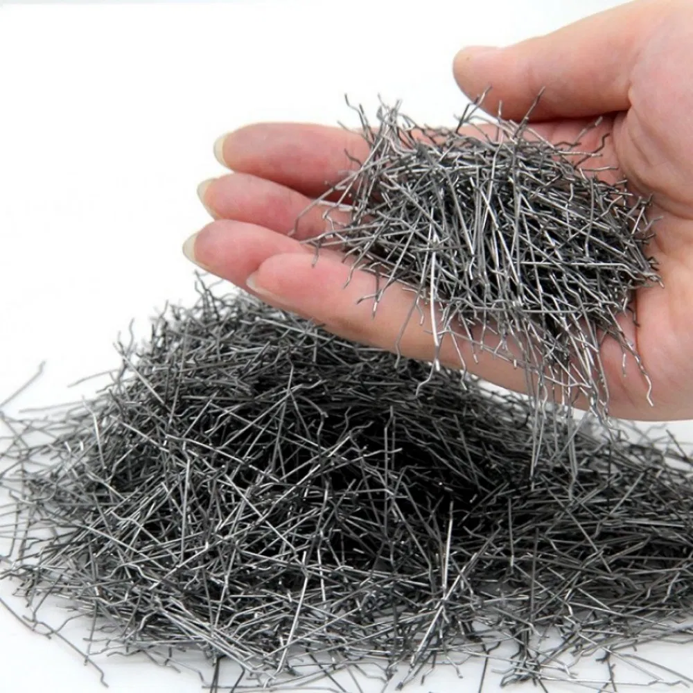 Concrete Fiber Chopped Strands Advantages Stainless Reinforced Concrete Calculation End Hook Type Steel Fiber
