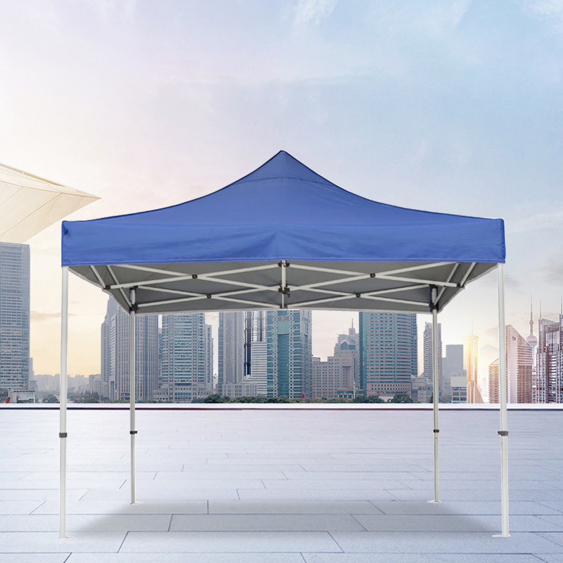 Outdoor Four Legged Event Tent Folding Large Rainproof Activity Large Sun Umbrella Telescopic Four Corner Sunshade