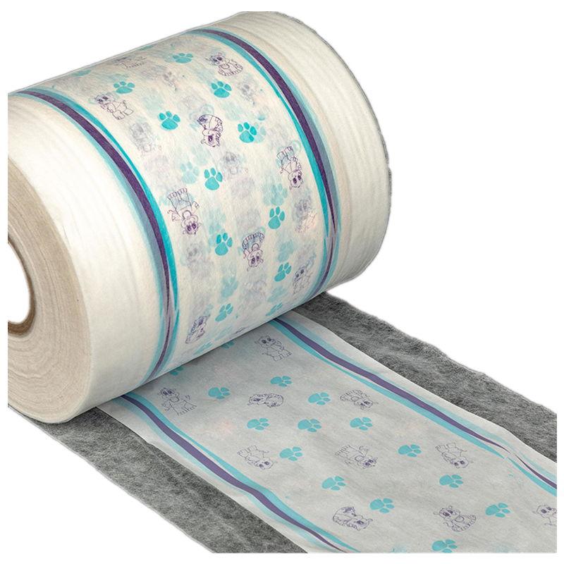 PE Film Baby Diaper Breathable Clothlike Film Backsheet Diaper Raw Materials