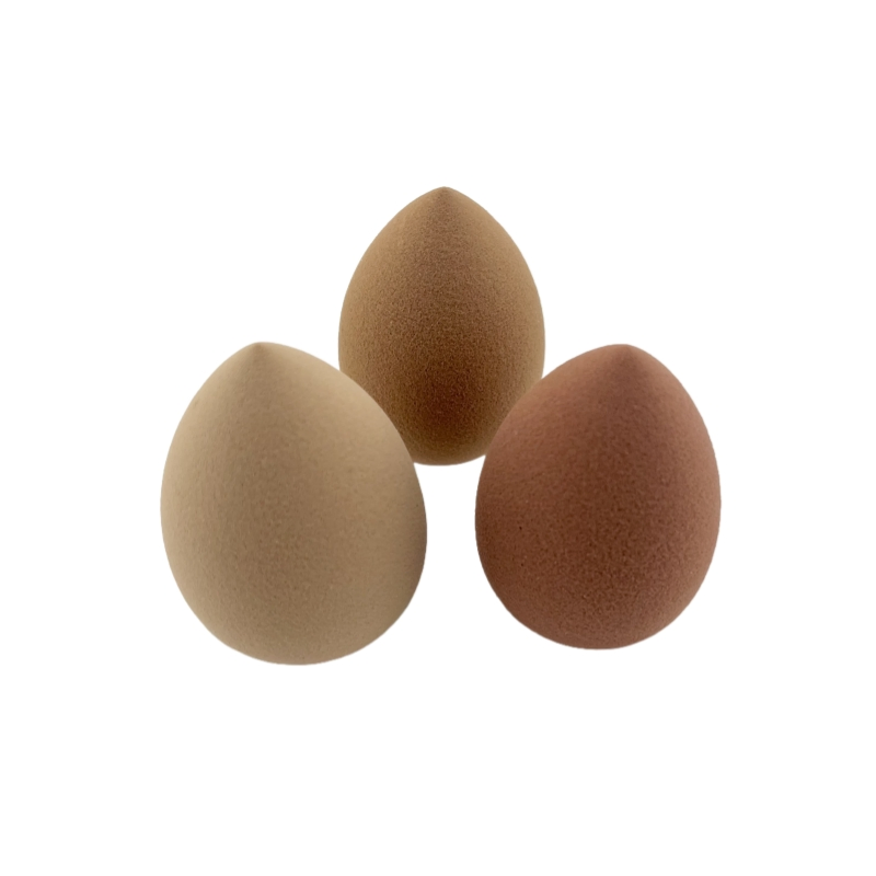 Custom Latex Free Surface Loose Portable Brown Facial Beauty Cosmetic Makeup Sponge Blender